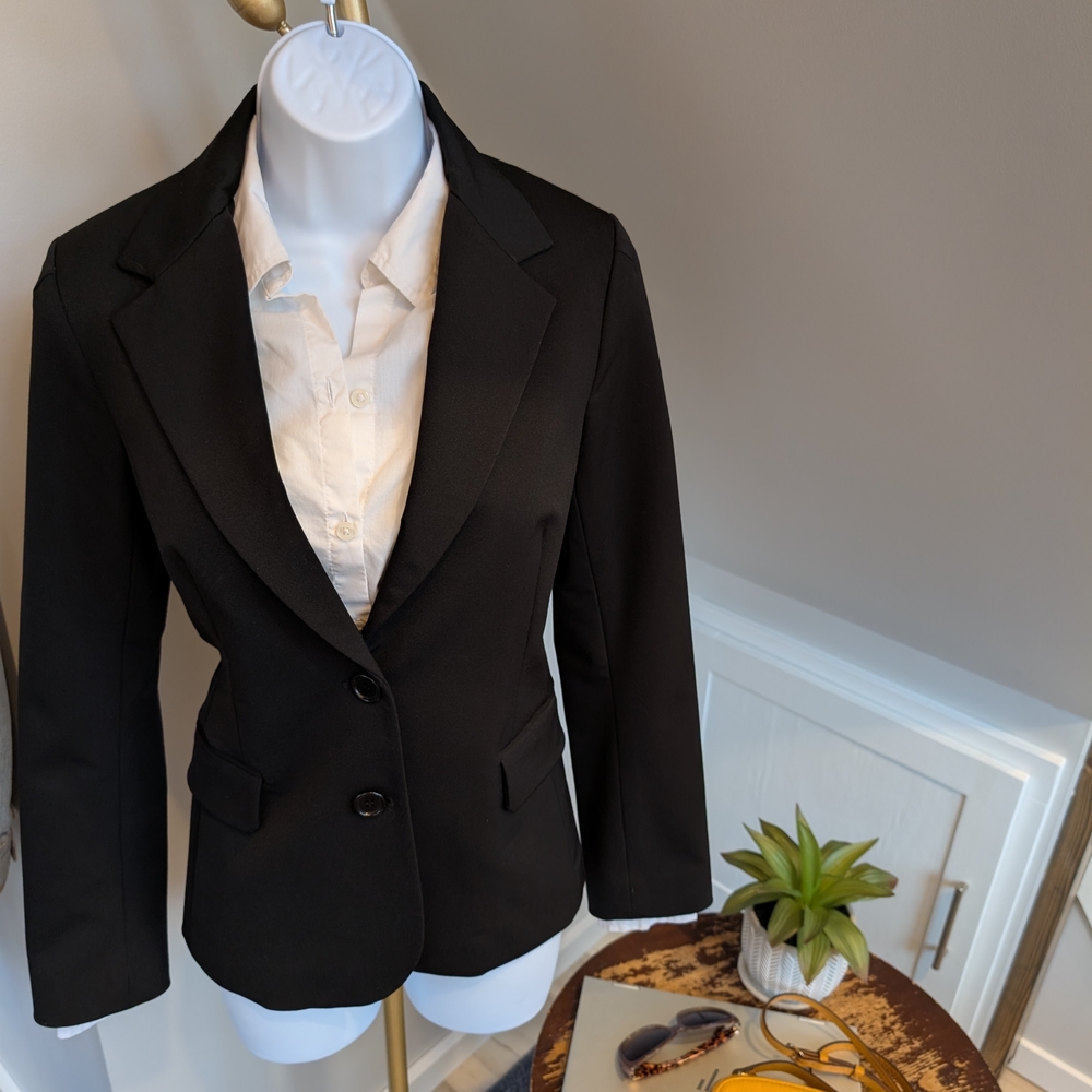 🖤 It's Giving Carolyn ~ Theory Blazer Suit Jacket (like new) - Picture 4 of 16